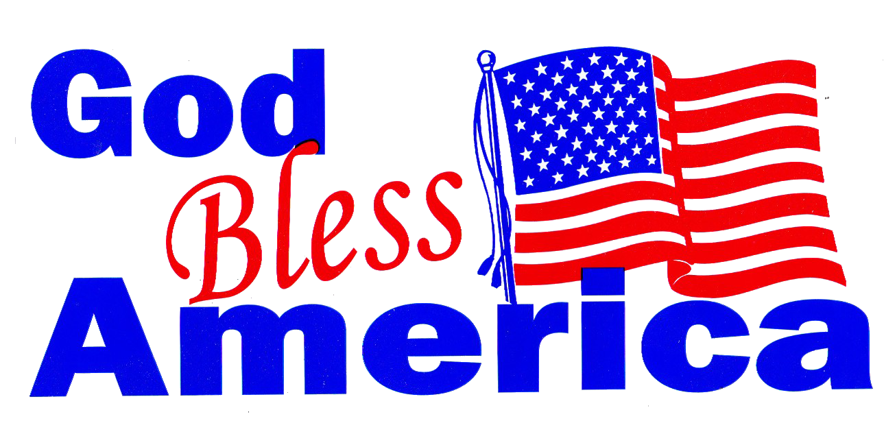 American Flag Background Clipart