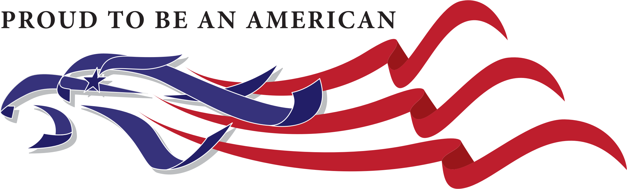 American Flag Background Clipart