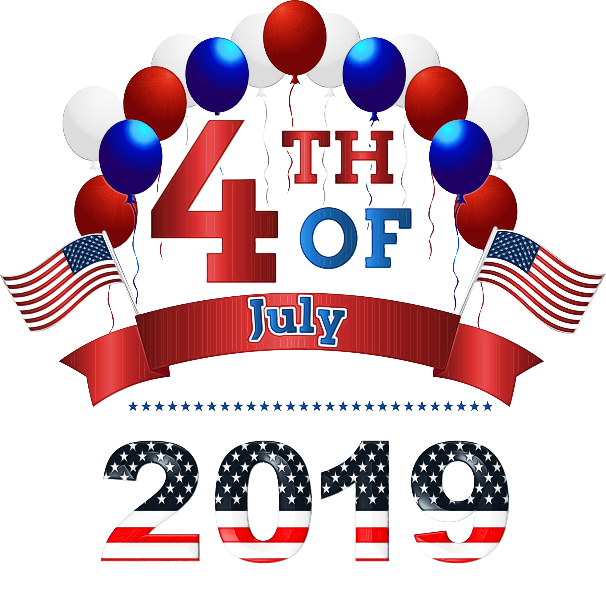 Fourth Of July Background Clipart