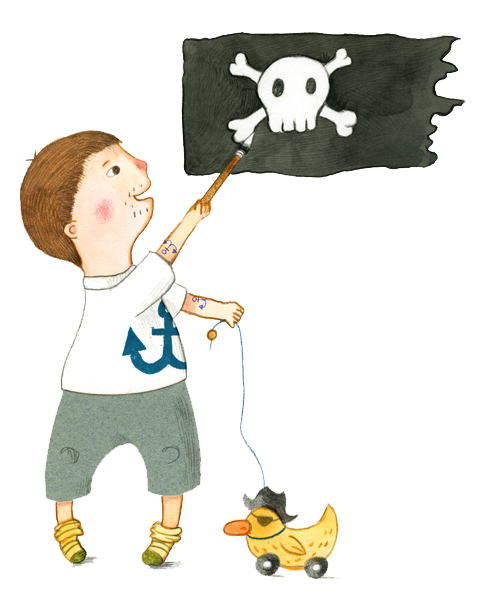 Flag Cartoon Clipart