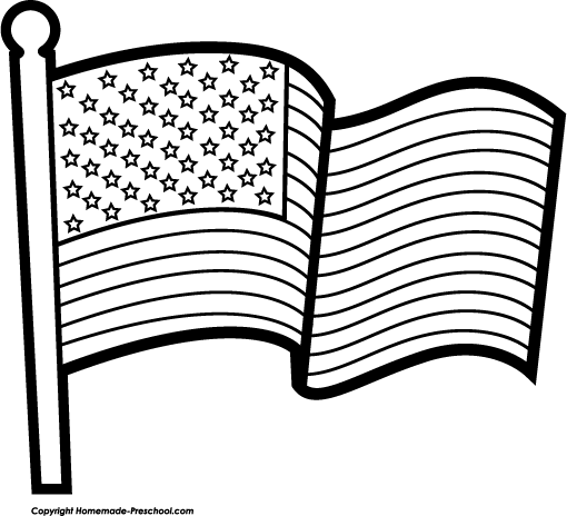 Image American Flags Free Download Clipart