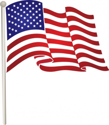 American Flag Black And White Hd Photo Clipart