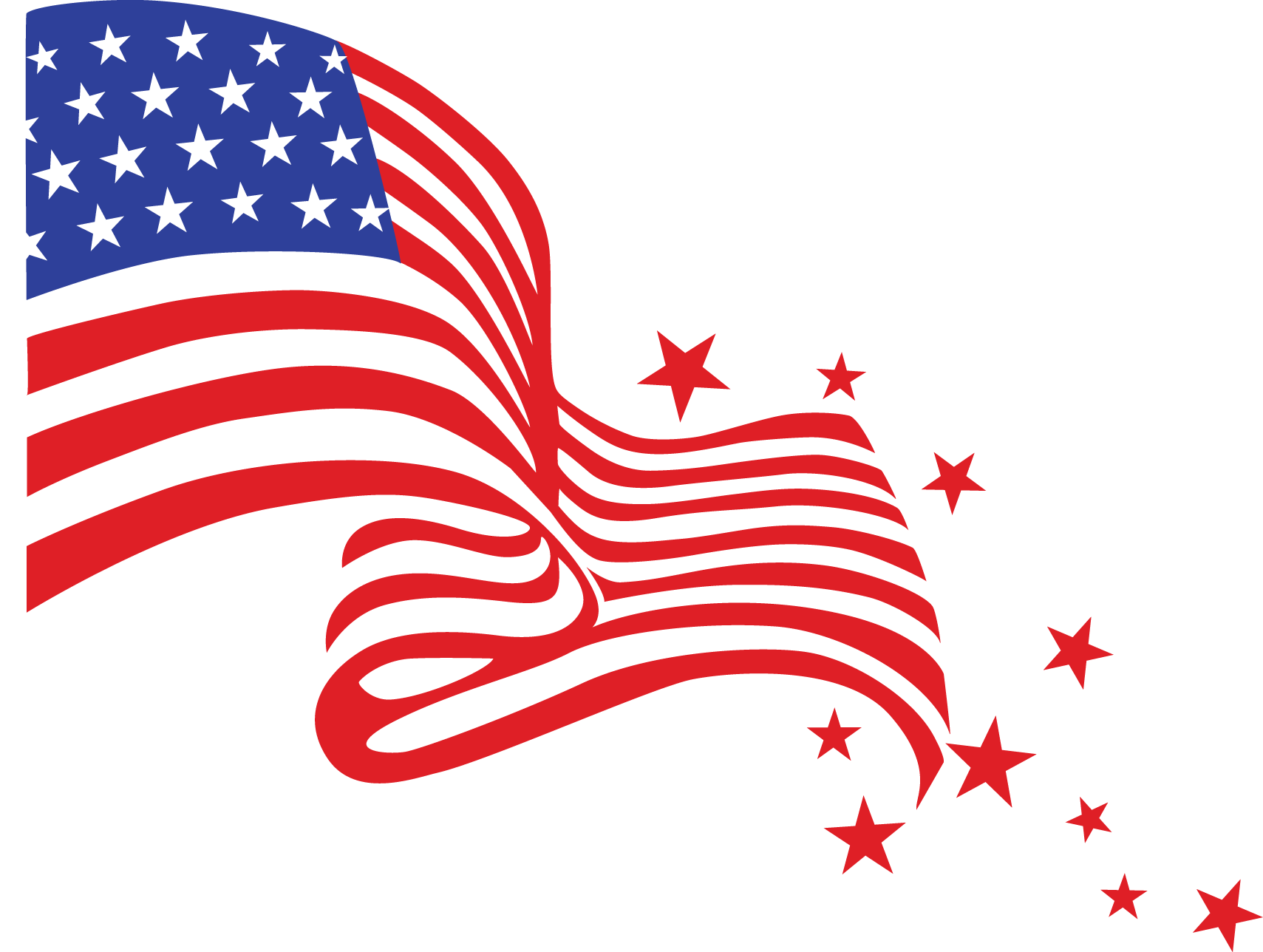 Free American Flags Free Download Png Clipart