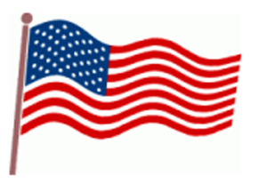 American Flag 6 Places To Find Memorial Clipart