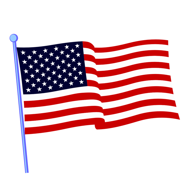 American Flag Banner Images Free Download Png Clipart