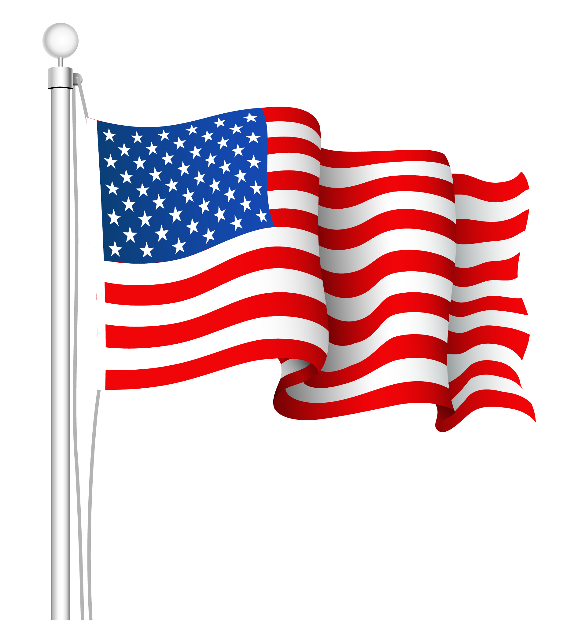 American Flag United States Flag 3 Clipart