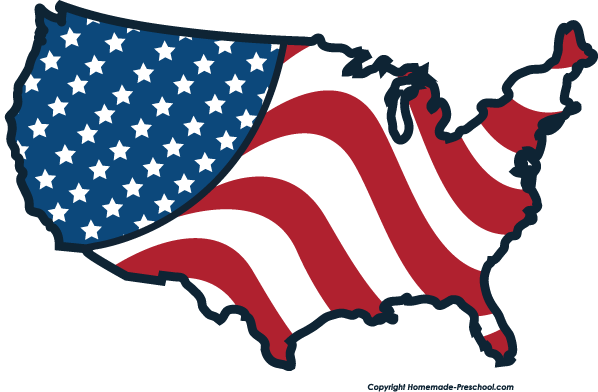 American Flag Flag American Dayasriod Top Clipart