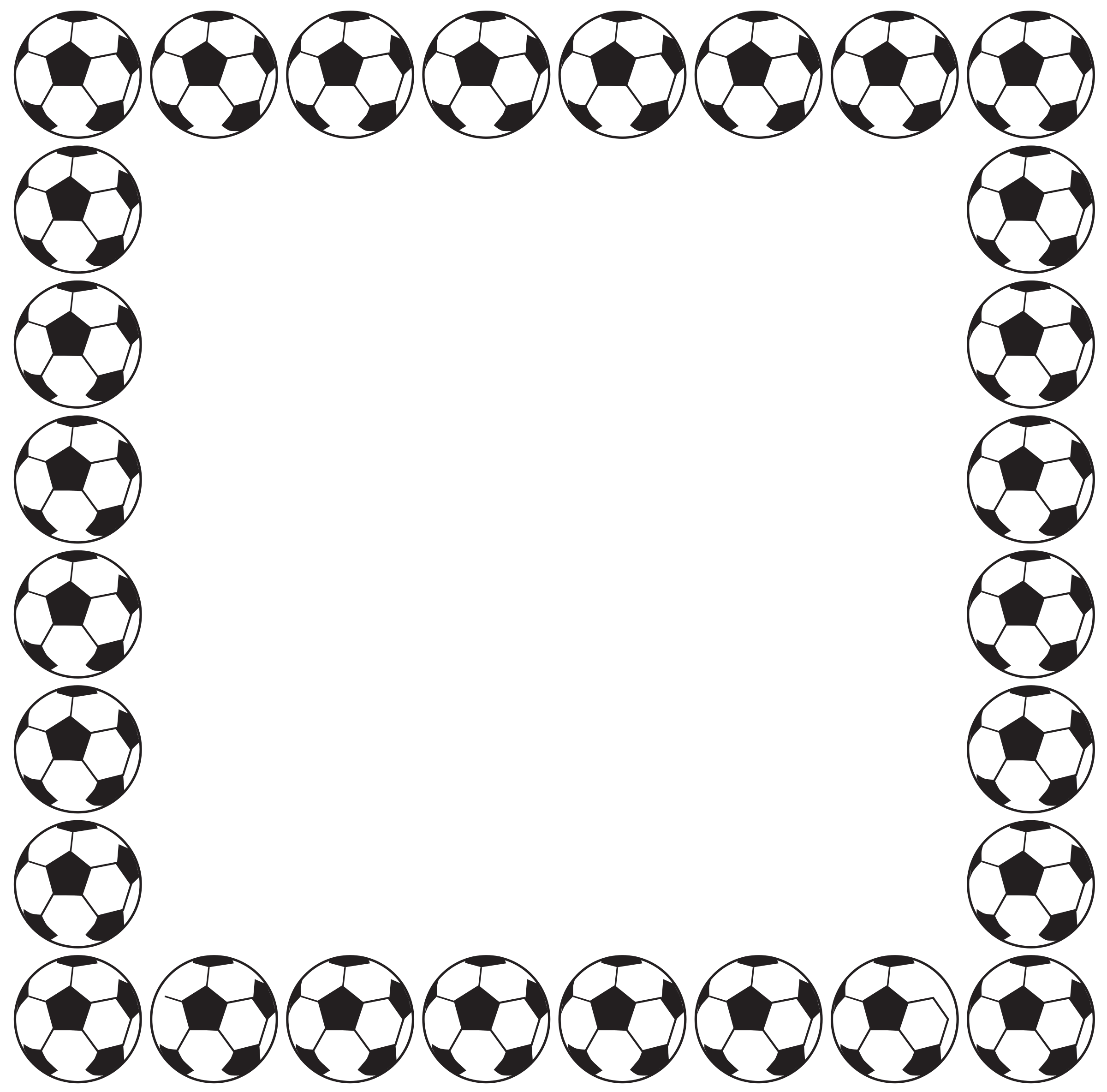 Black And White Frame Clipart