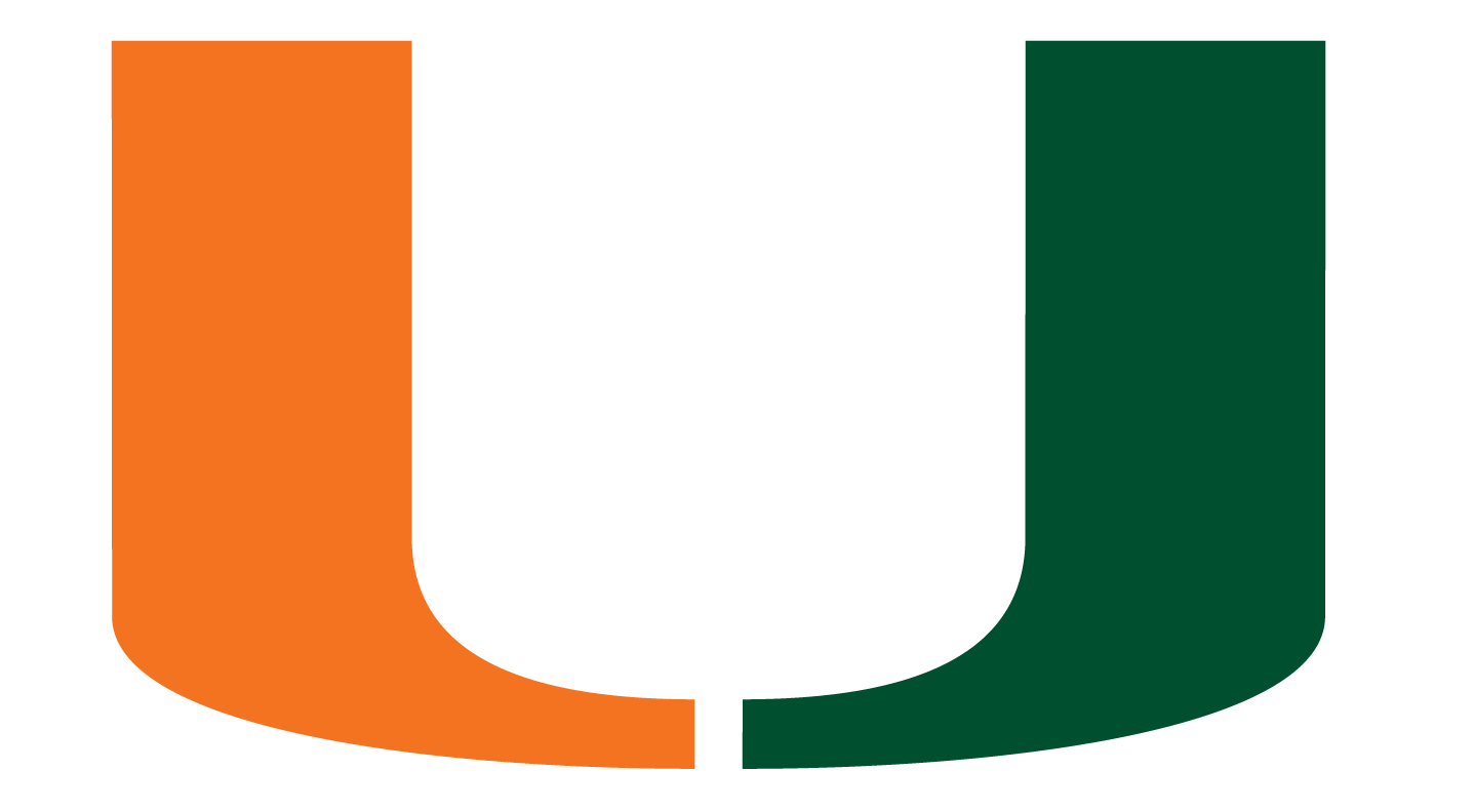 University Of Miami Logo Clipart