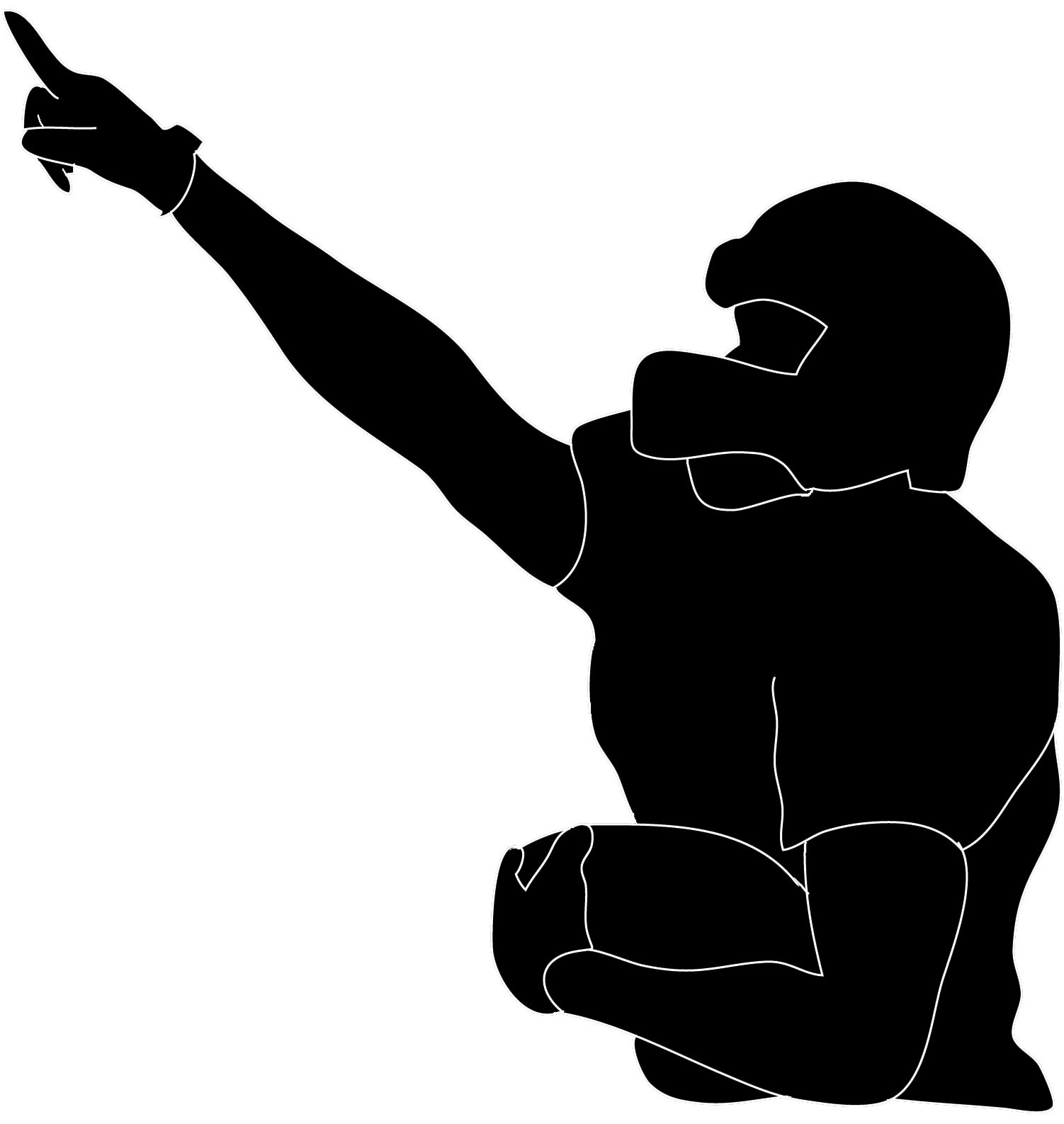 American Football Background Clipart