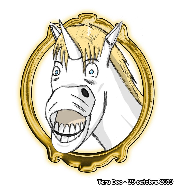 Unicorn Drawing Clipart