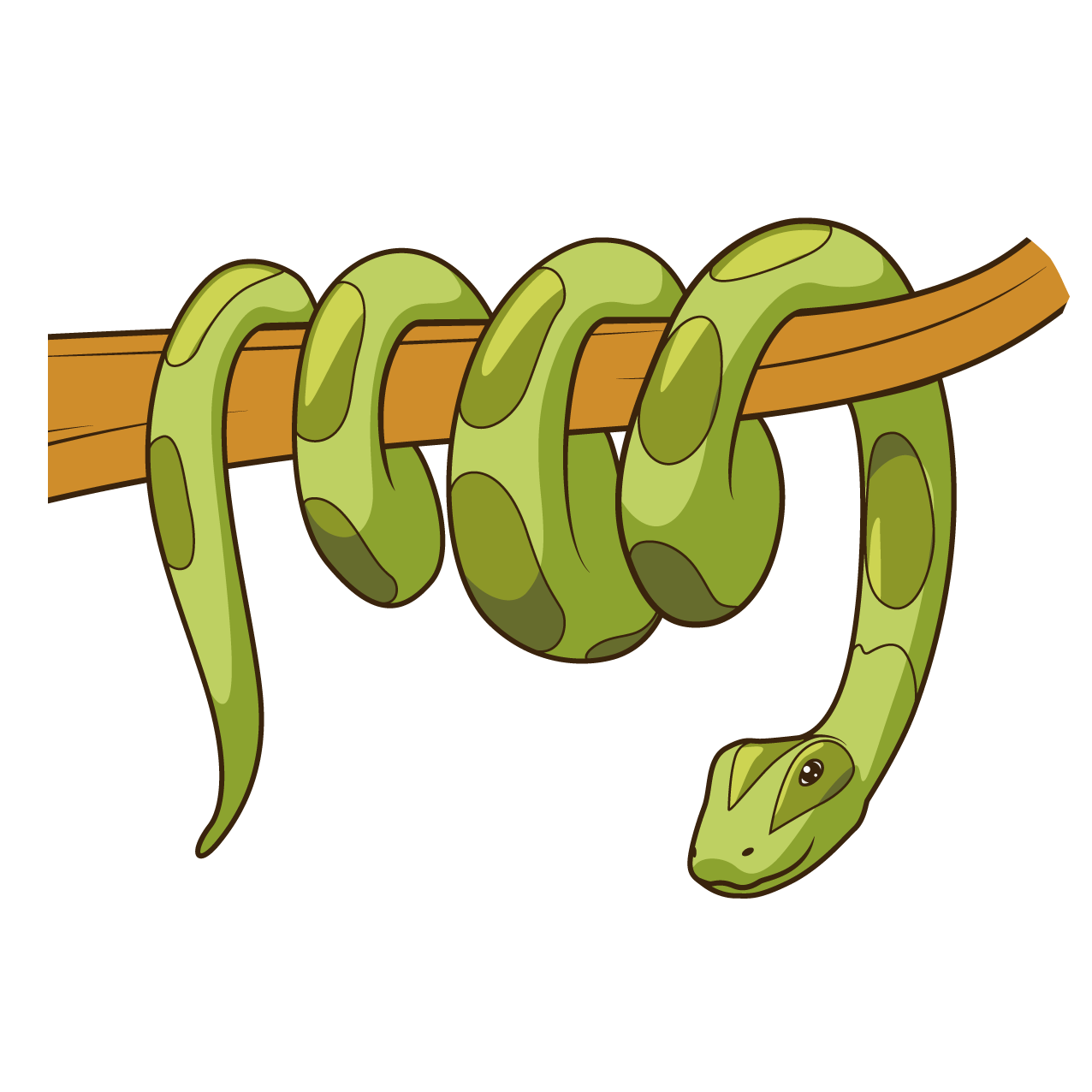 Snake Cartoon Clipart