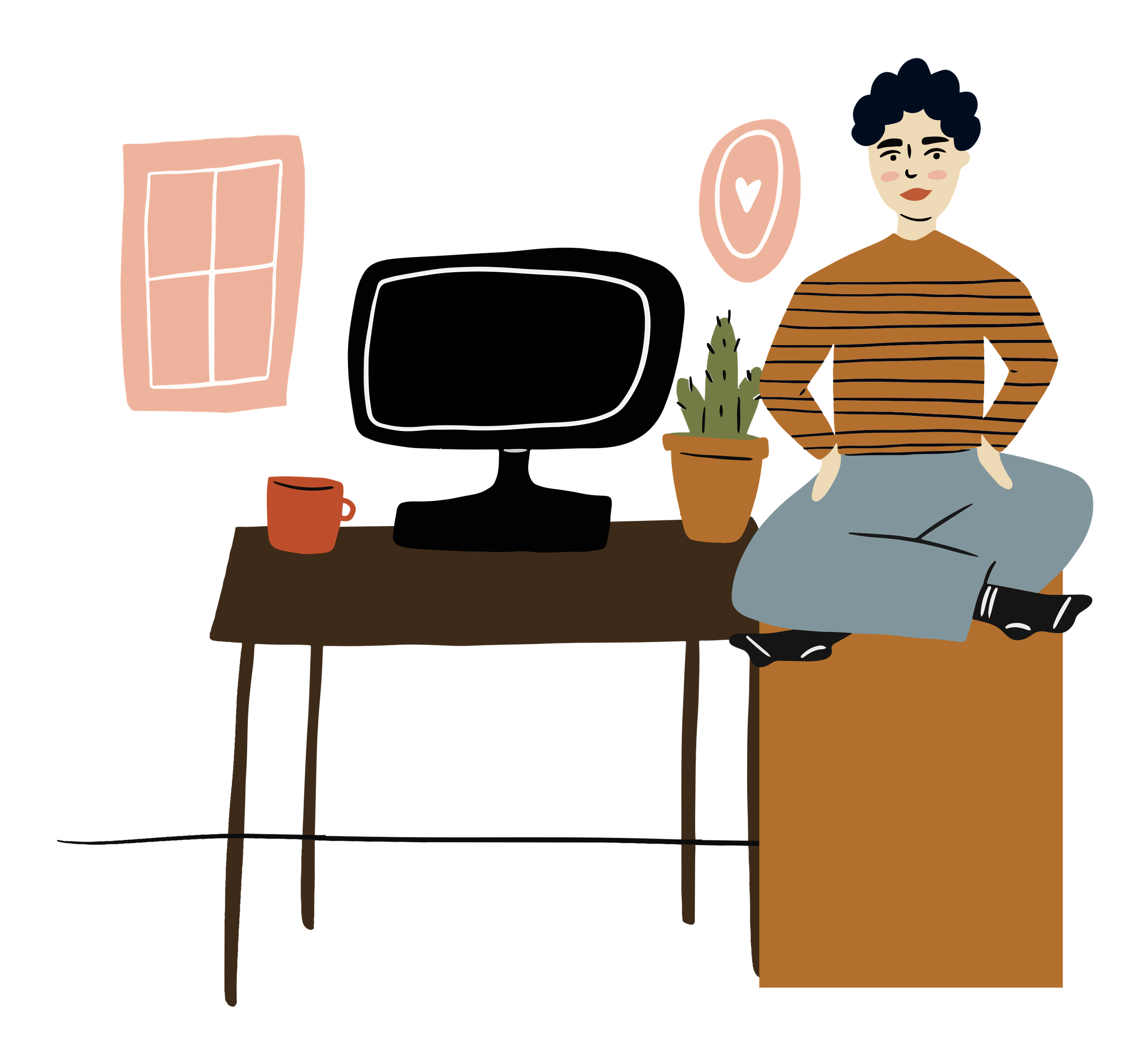 at home Clipart