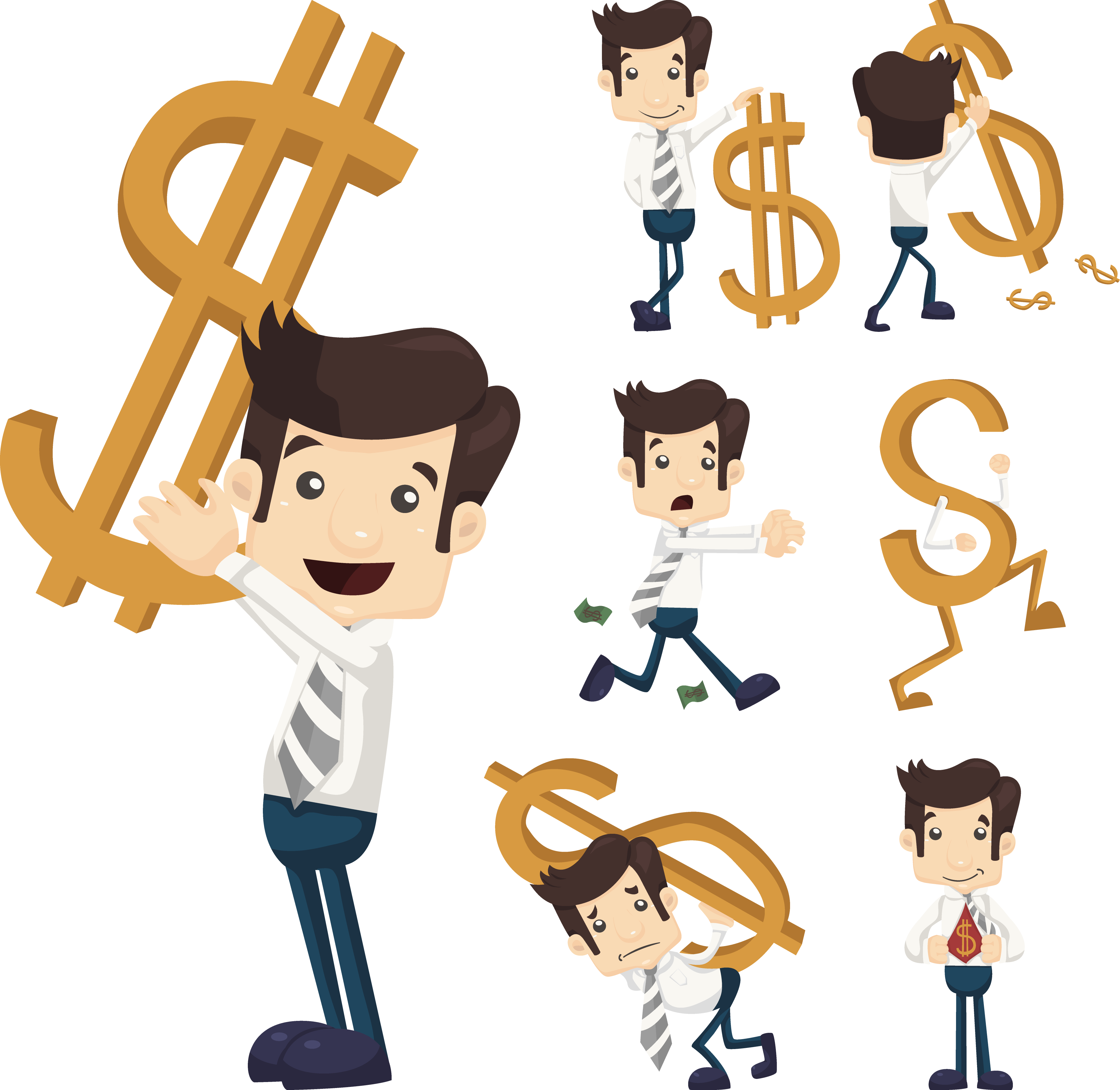 Money Cartoon Clipart