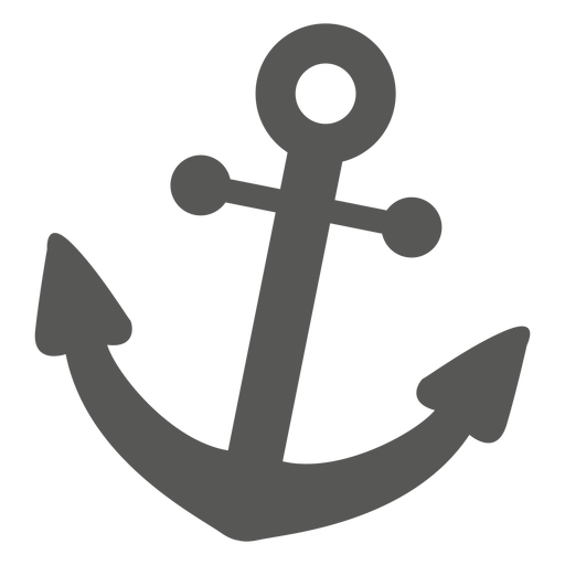 Anchor Gray Pencil And In Color Anchor Clipart