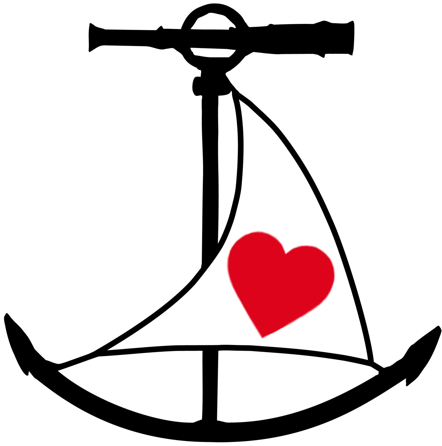 Heart Anchor Library Hd Image Clipart