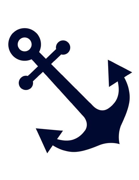 Navy Blue Anchor Skulptura Clipart Clipart