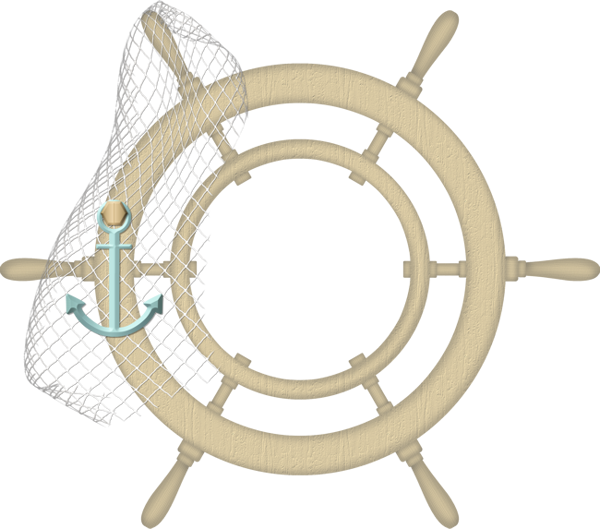 Ship Steering Wheel Background Clipart