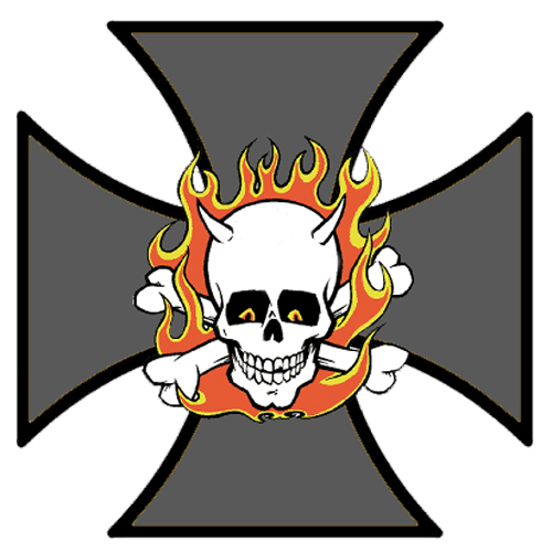 Skull Tattoo Clipart