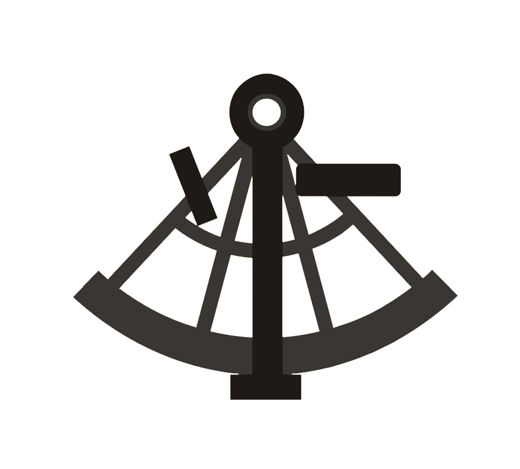 Sextant Line Clipart