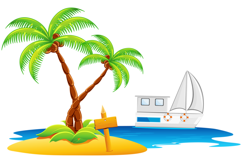 Palm Tree Silhouette Clipart