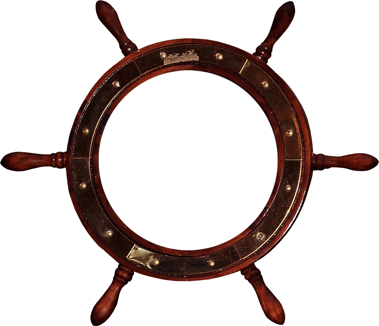 Ship Steering Wheel Background Clipart