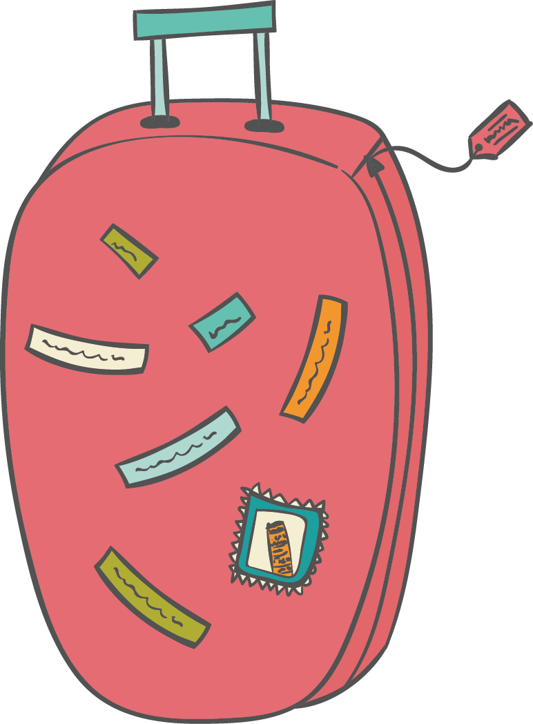 Travel Map Clipart