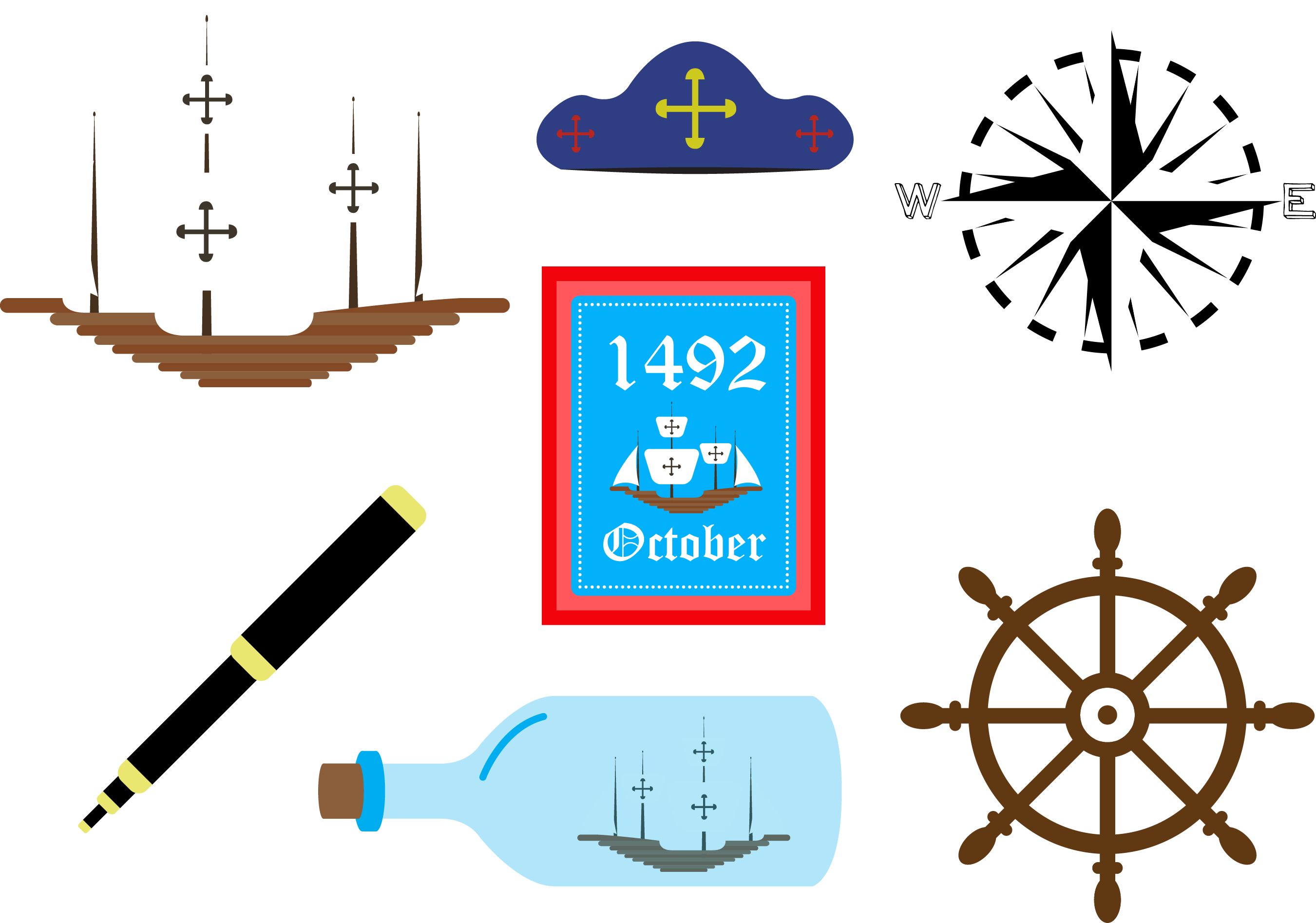 Ship Steering Wheel Background Clipart