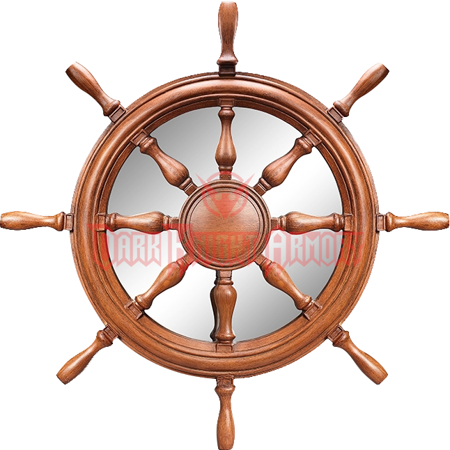 Ship Steering Wheel Background Clipart