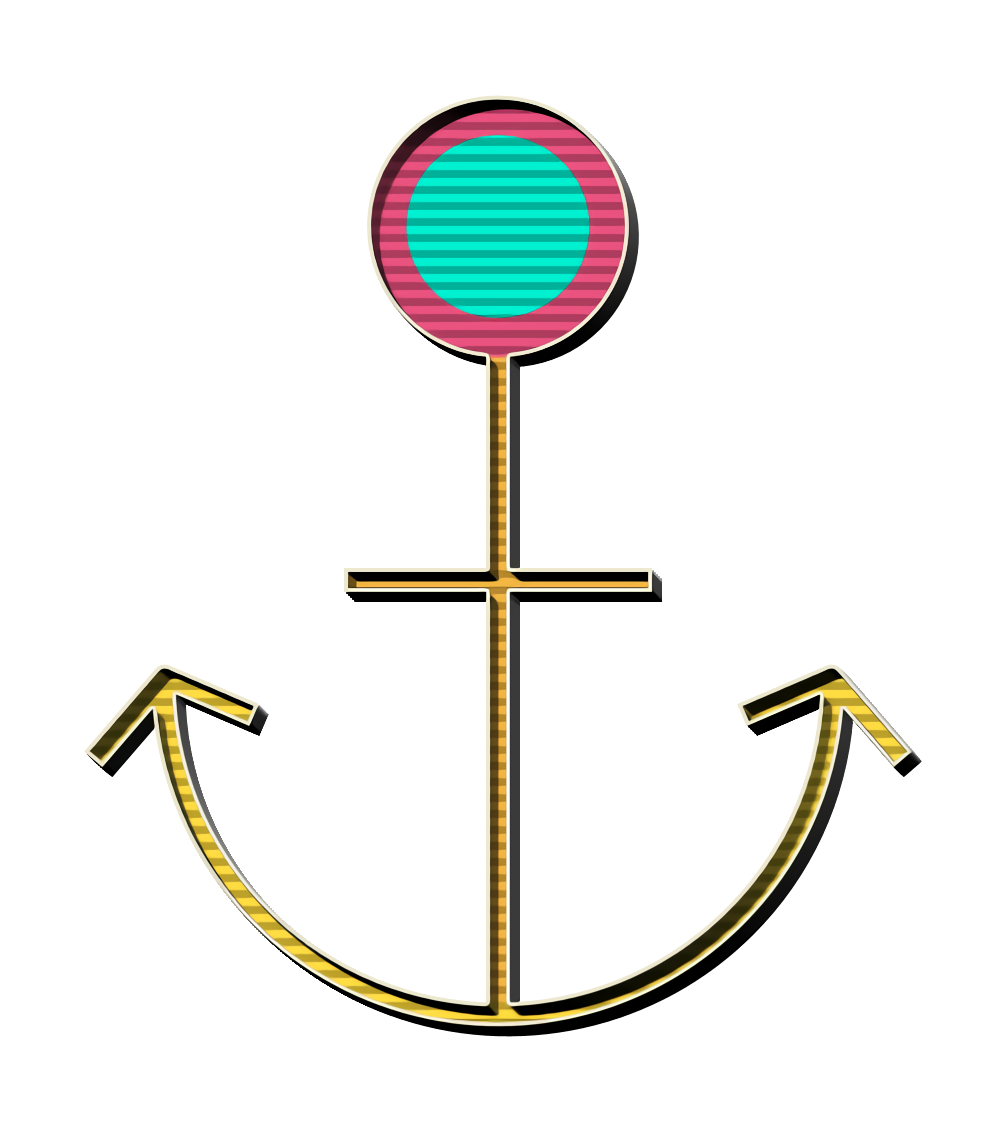 Anchor icon Navy icon Pirates icon Clipart