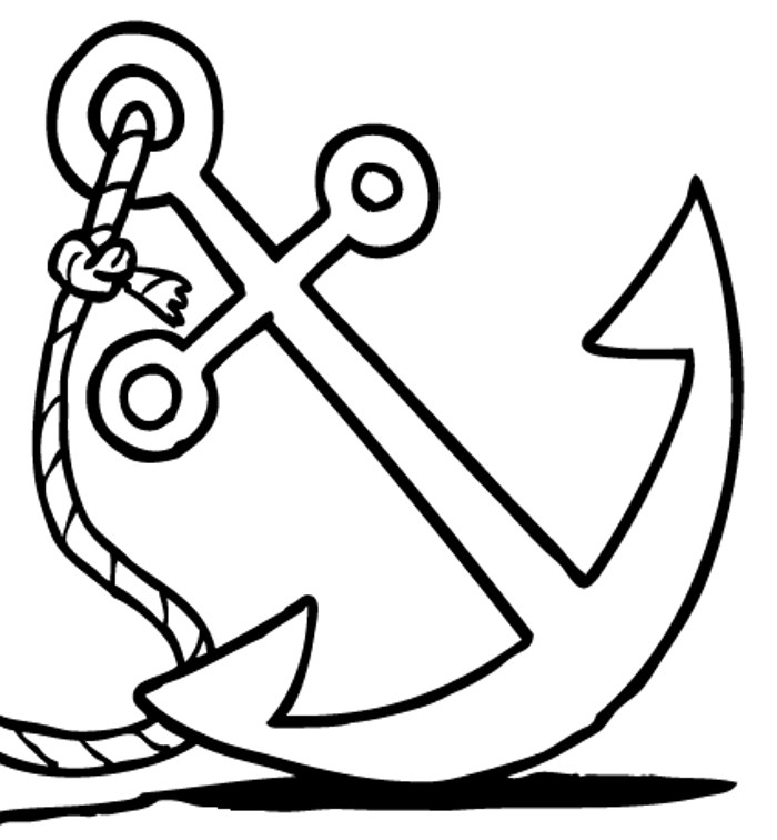 Anchor Black And White Free Download Png Clipart