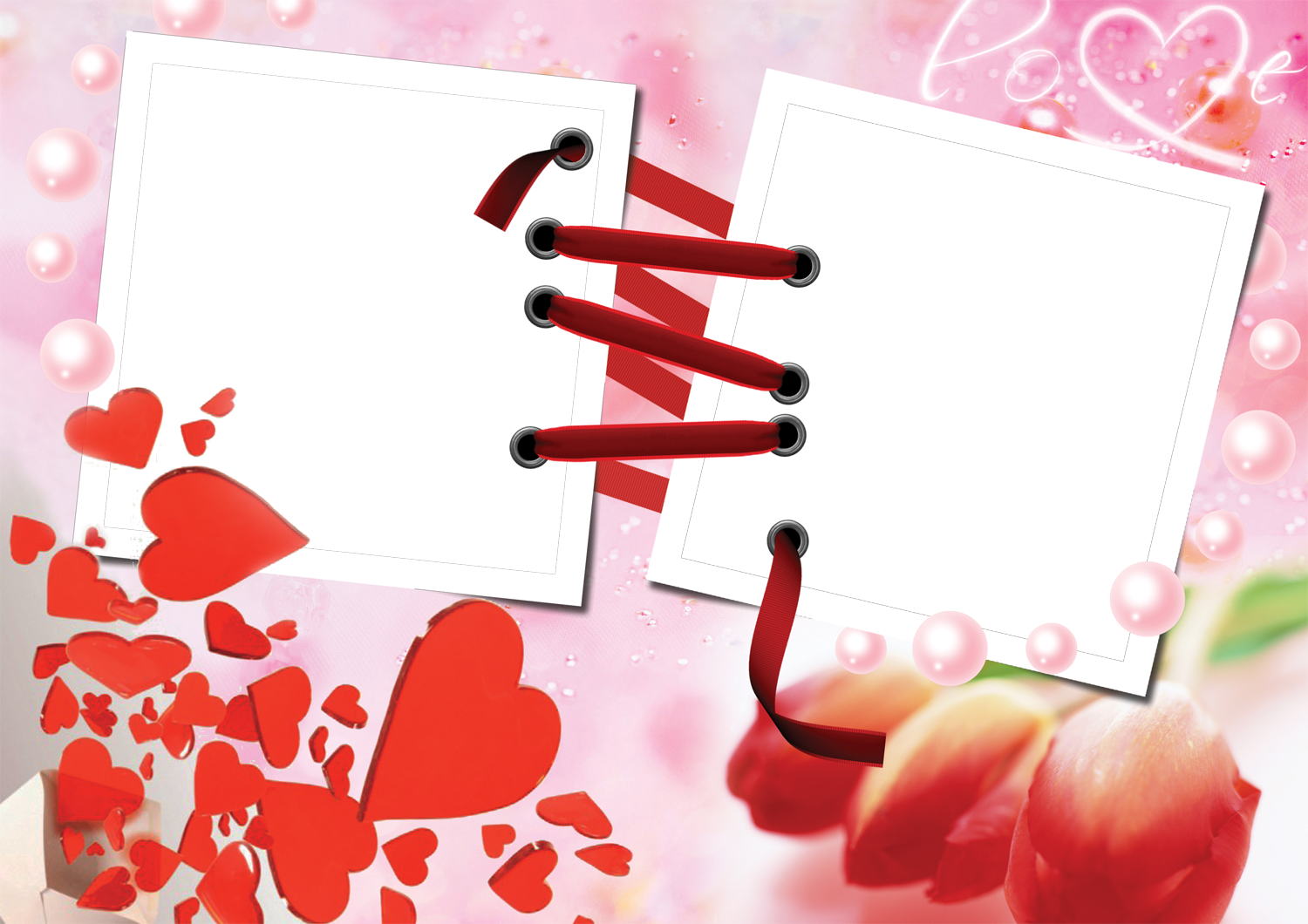 Love Background Frame Clipart