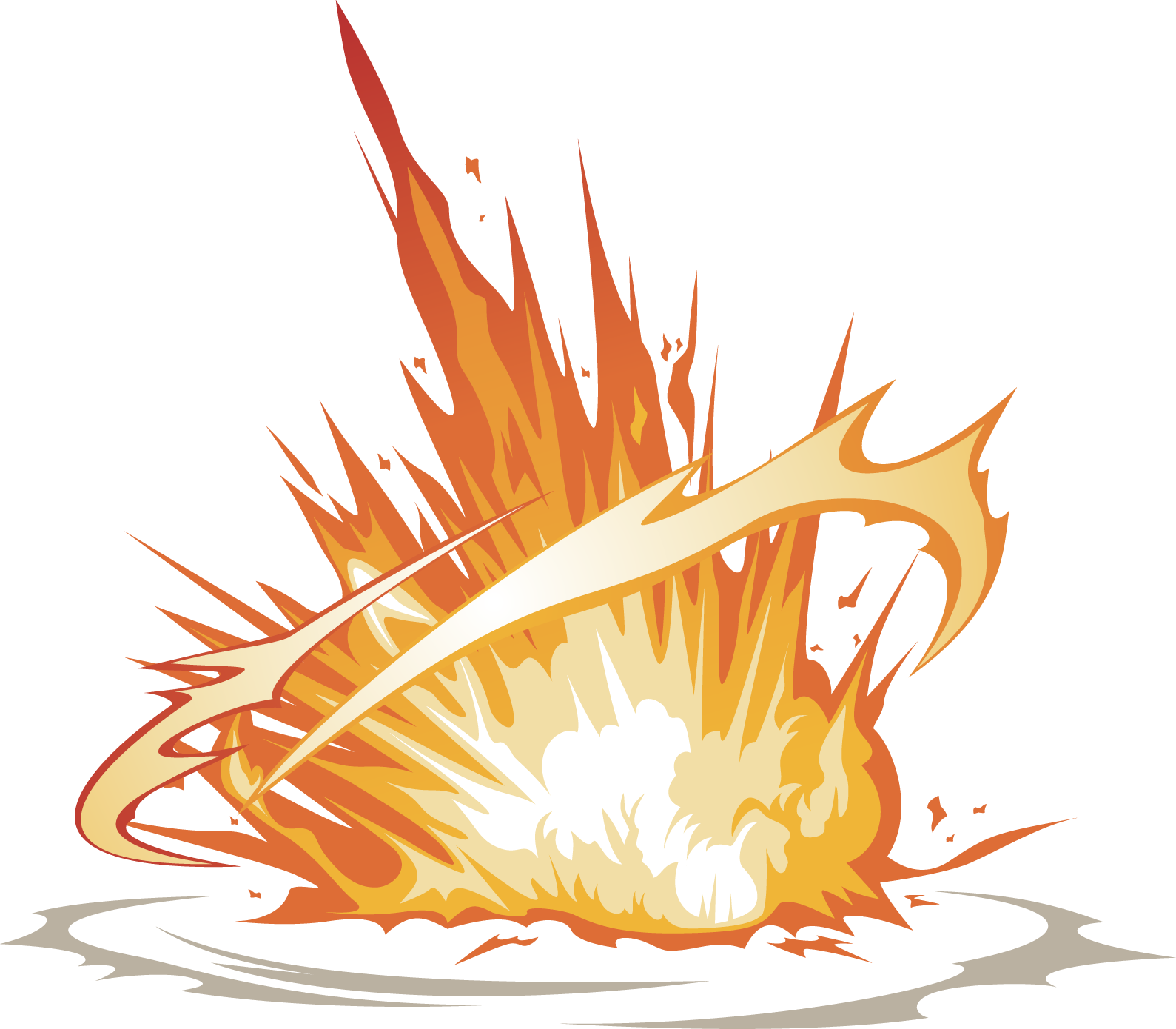Cartoon Explosion Clipart