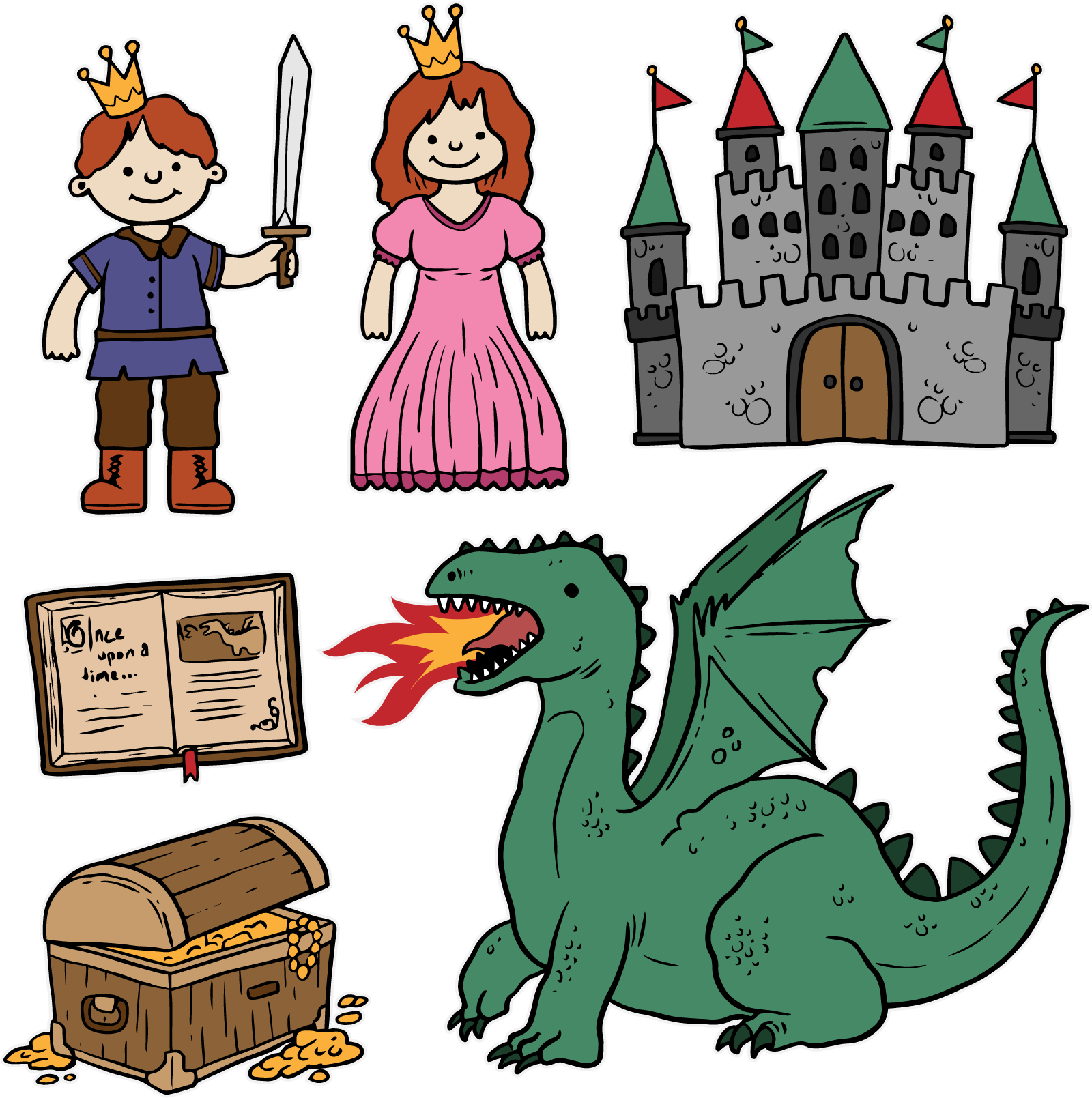 Princess Cartoon Clipart