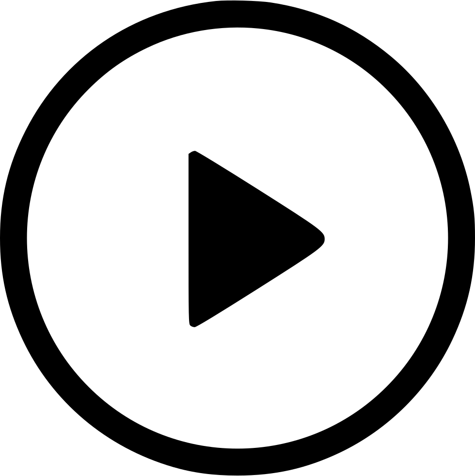 Youtube Black And White Icon Clipart
