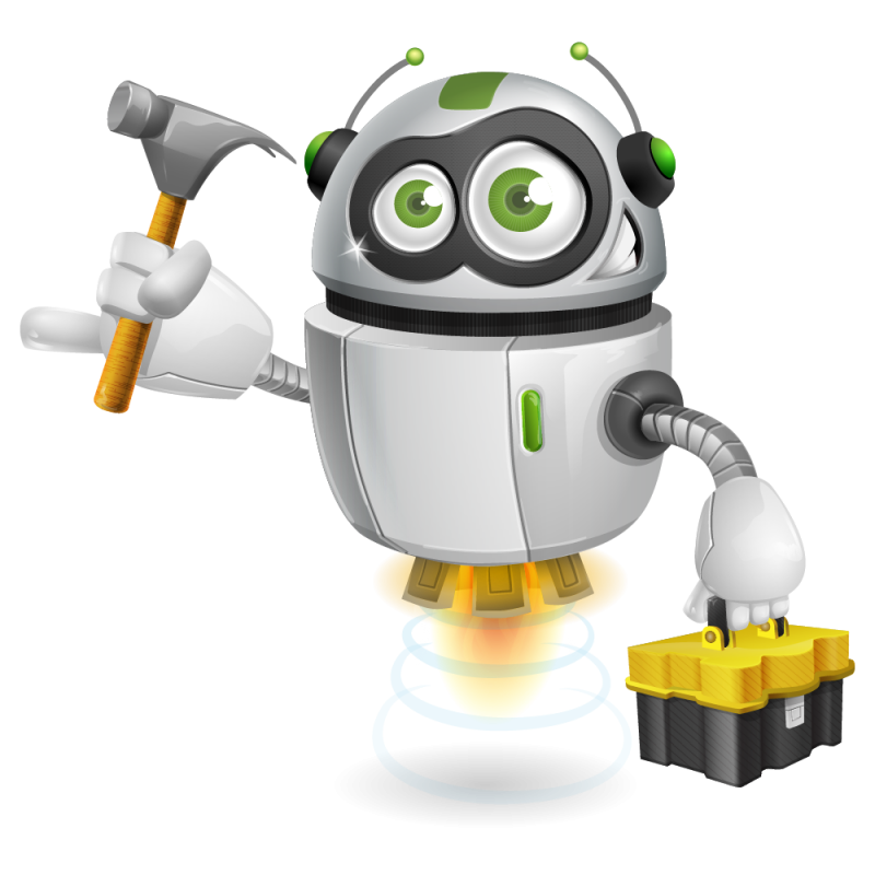 Robot Cartoon Clipart