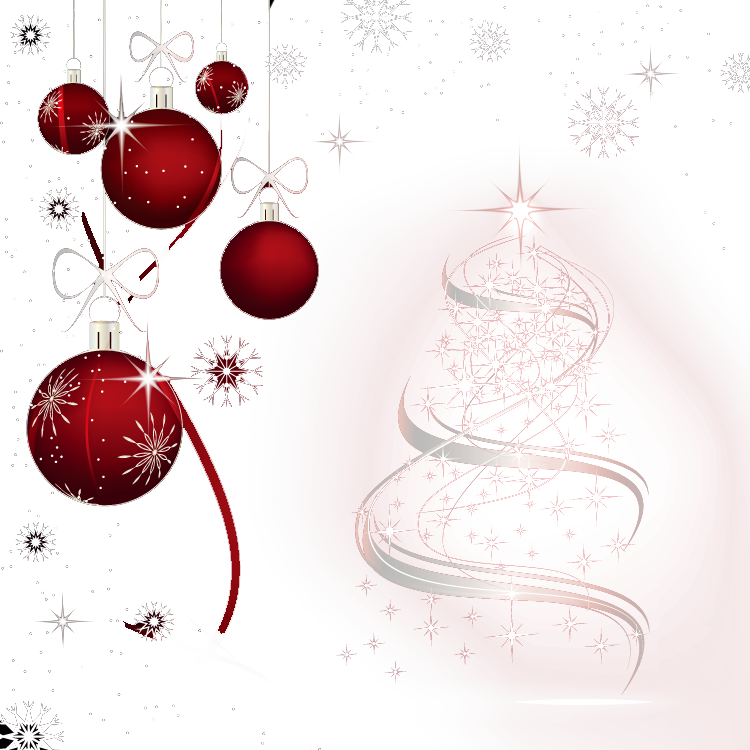 Christmas Tree Balls Clipart