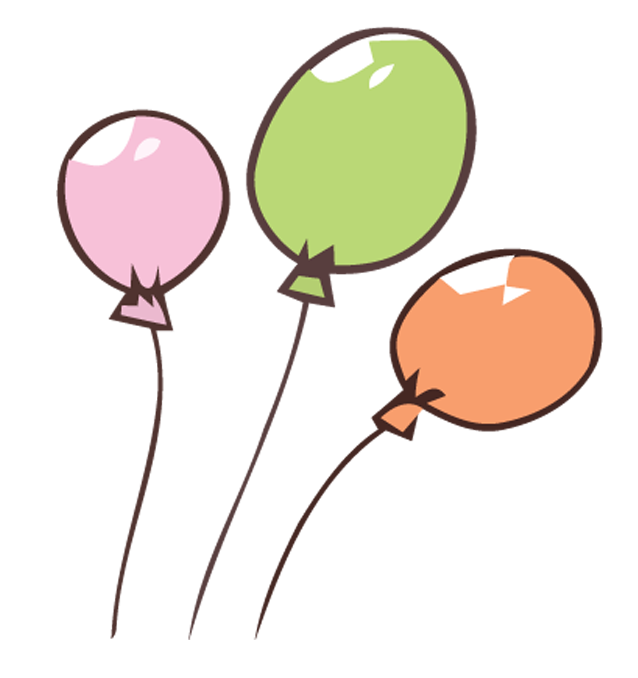 Balloon Drawing Clipart