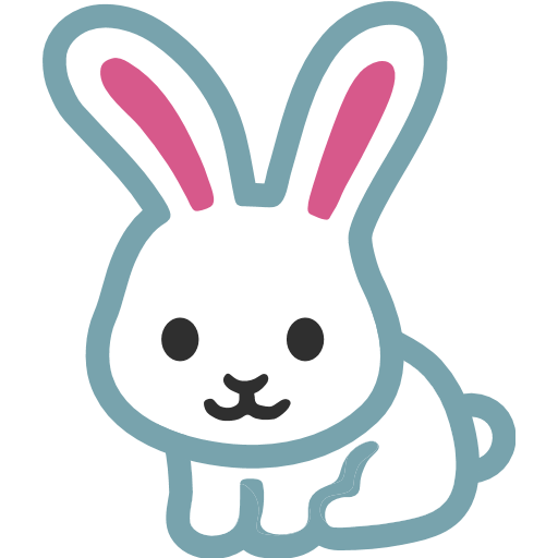 Easter Bunny Background Clipart