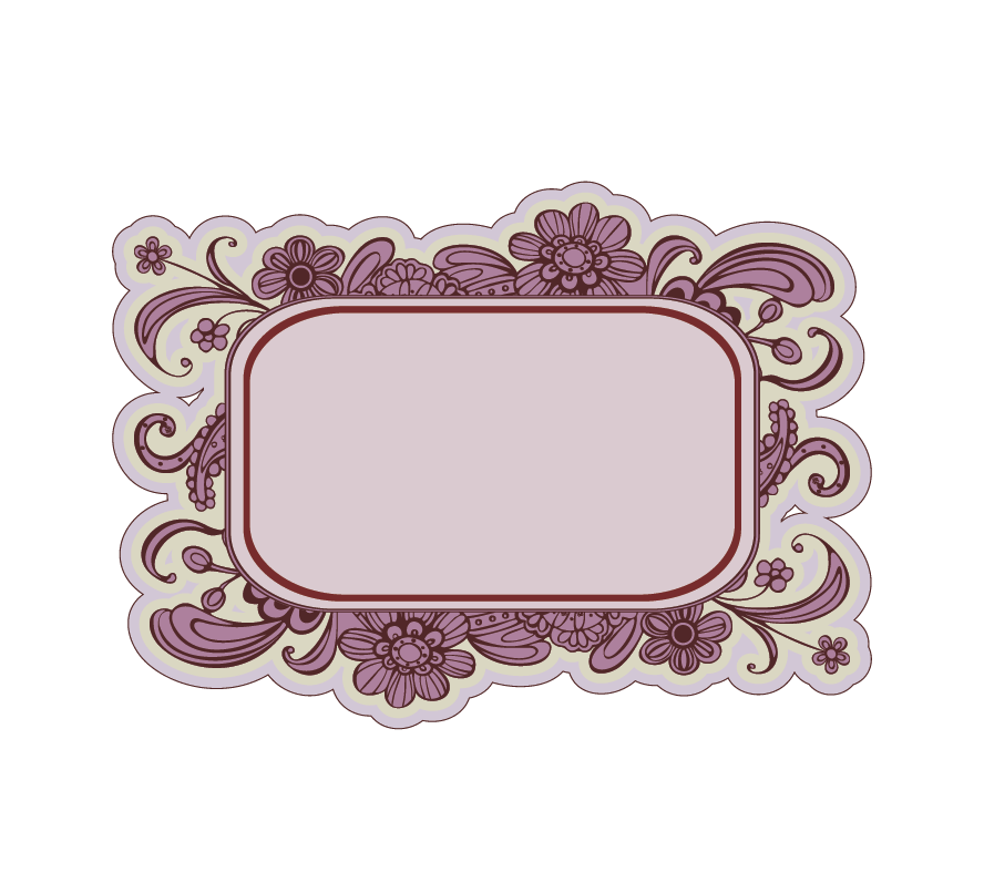 Background Pink Frame Clipart