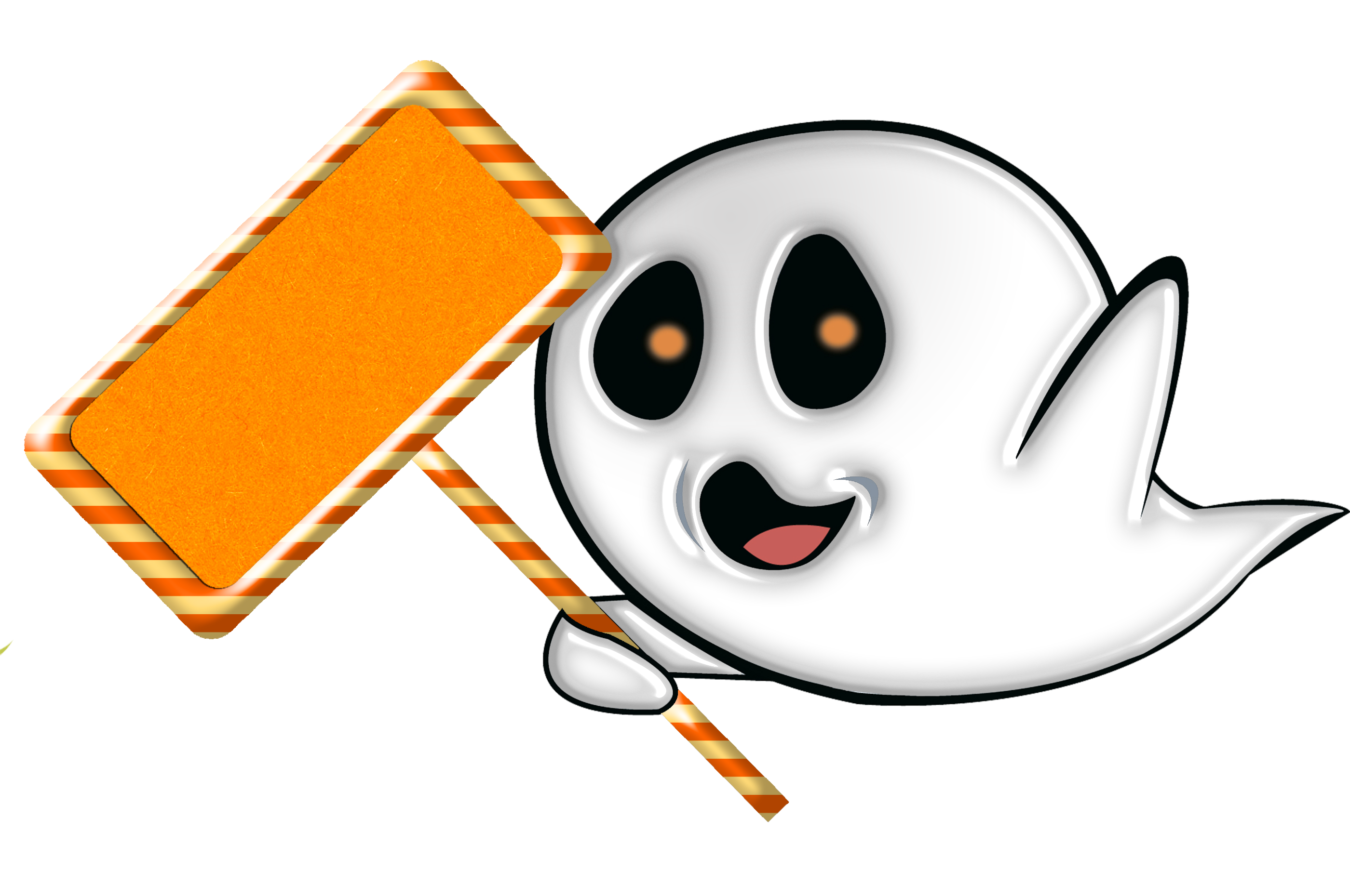 Halloween Ghost Cartoon Clipart
