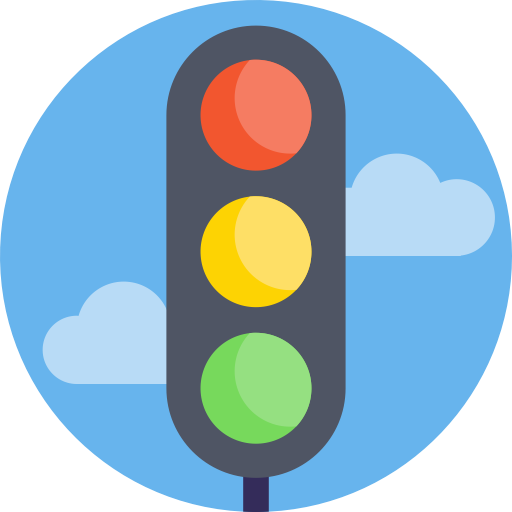Traffic Light Cartoon Clipart