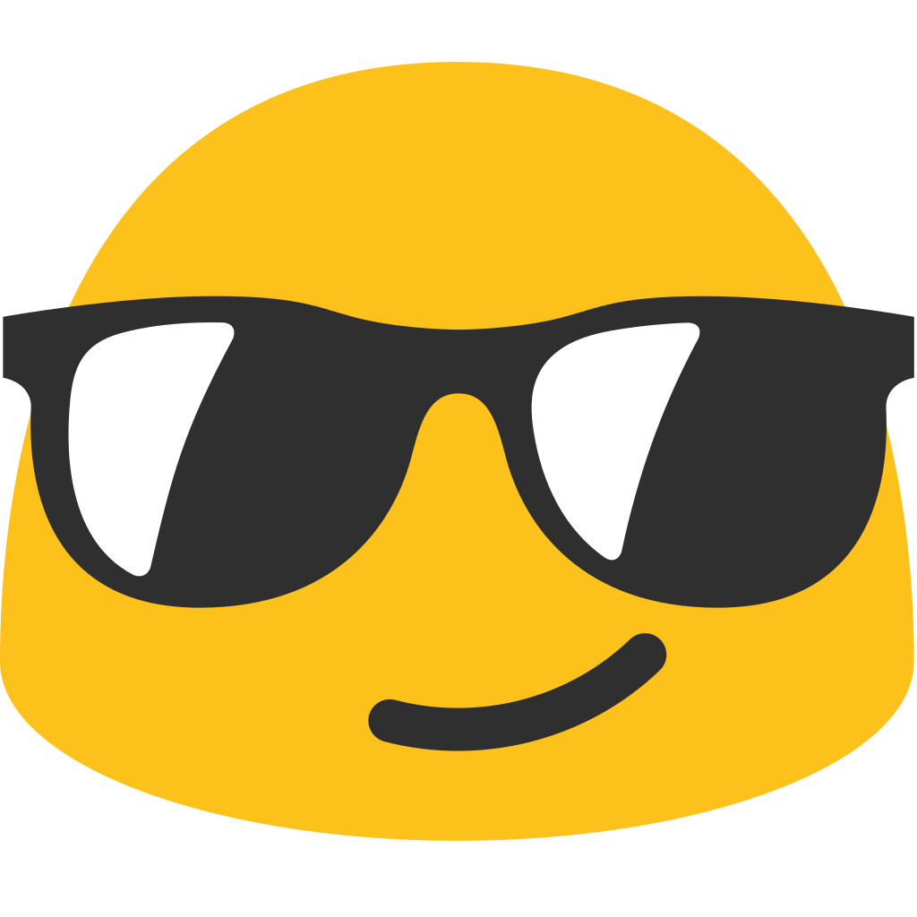 Sunglasses Emoji Clipart