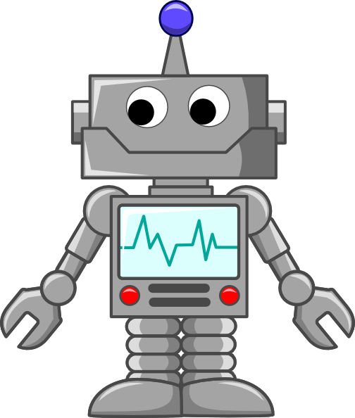 Robot Cartoon Clipart