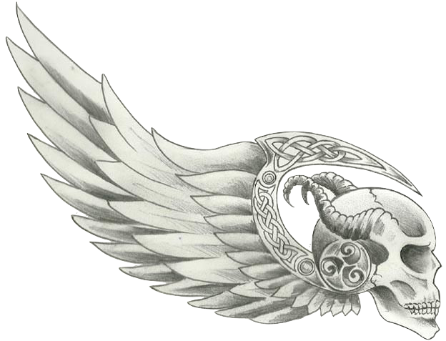 Bird Tattoo Clipart