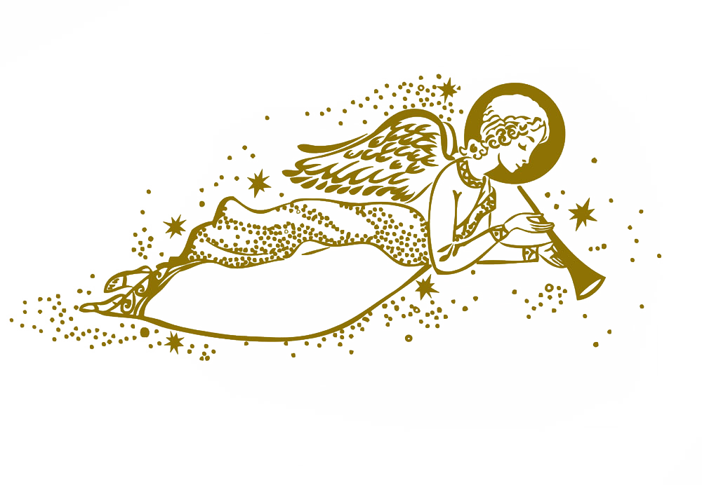 Silhouette Christmas Clipart