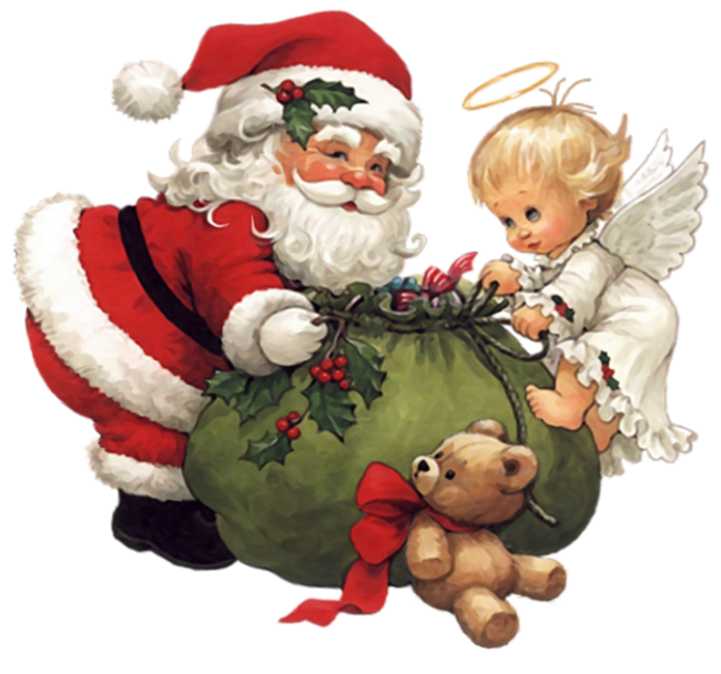 Christmas Card Background Clipart