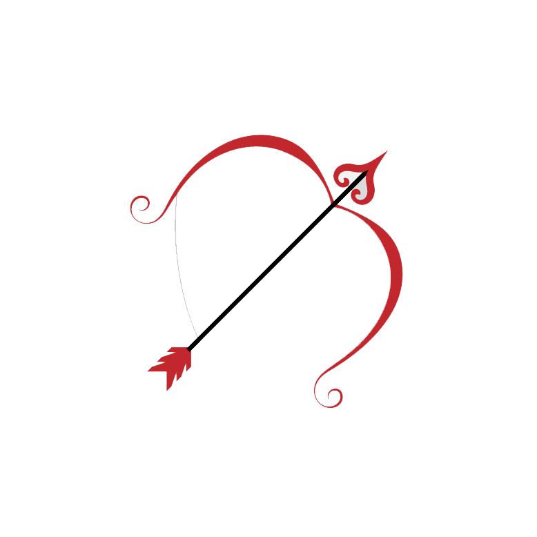 Valentines Day Arrow Clipart