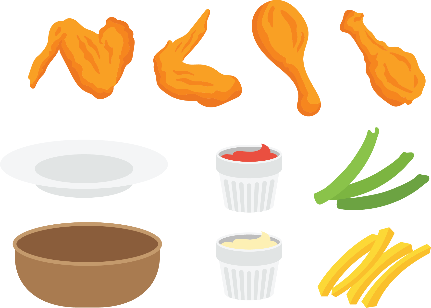 Junk Food Cartoon Clipart