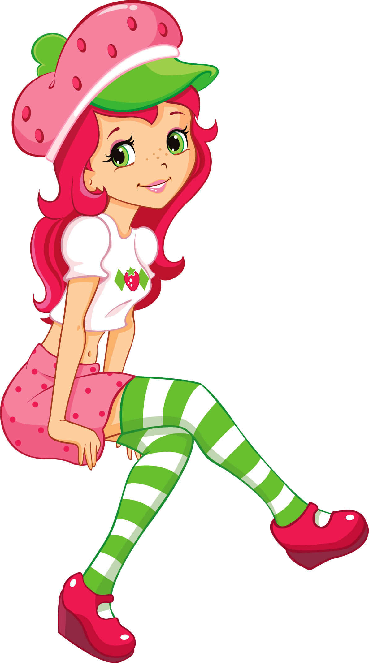 Strawberry Shortcake Cartoon Clipart